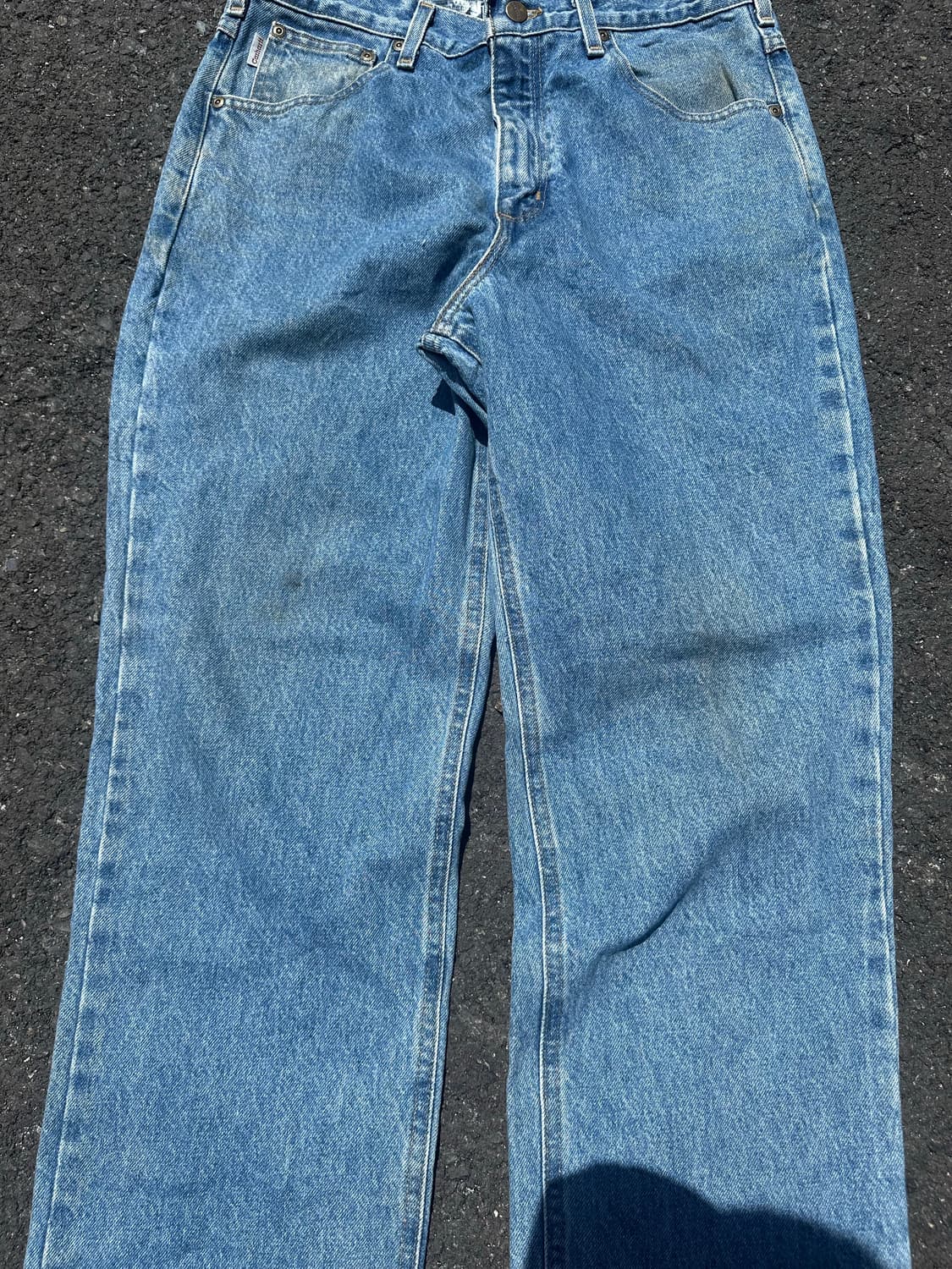 00’s Carhartt washed medium denim pants 상품이미지8