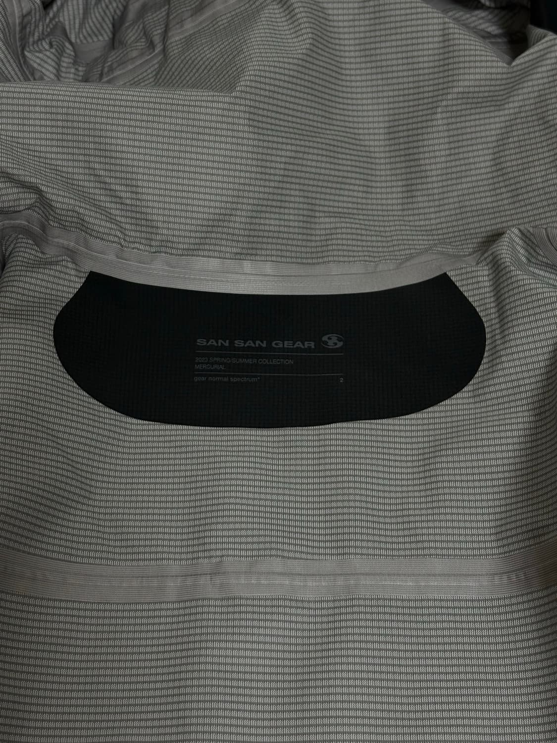 산산기어 윈드블록 자켓 다크 네이비 - 23SS 상품이미지4