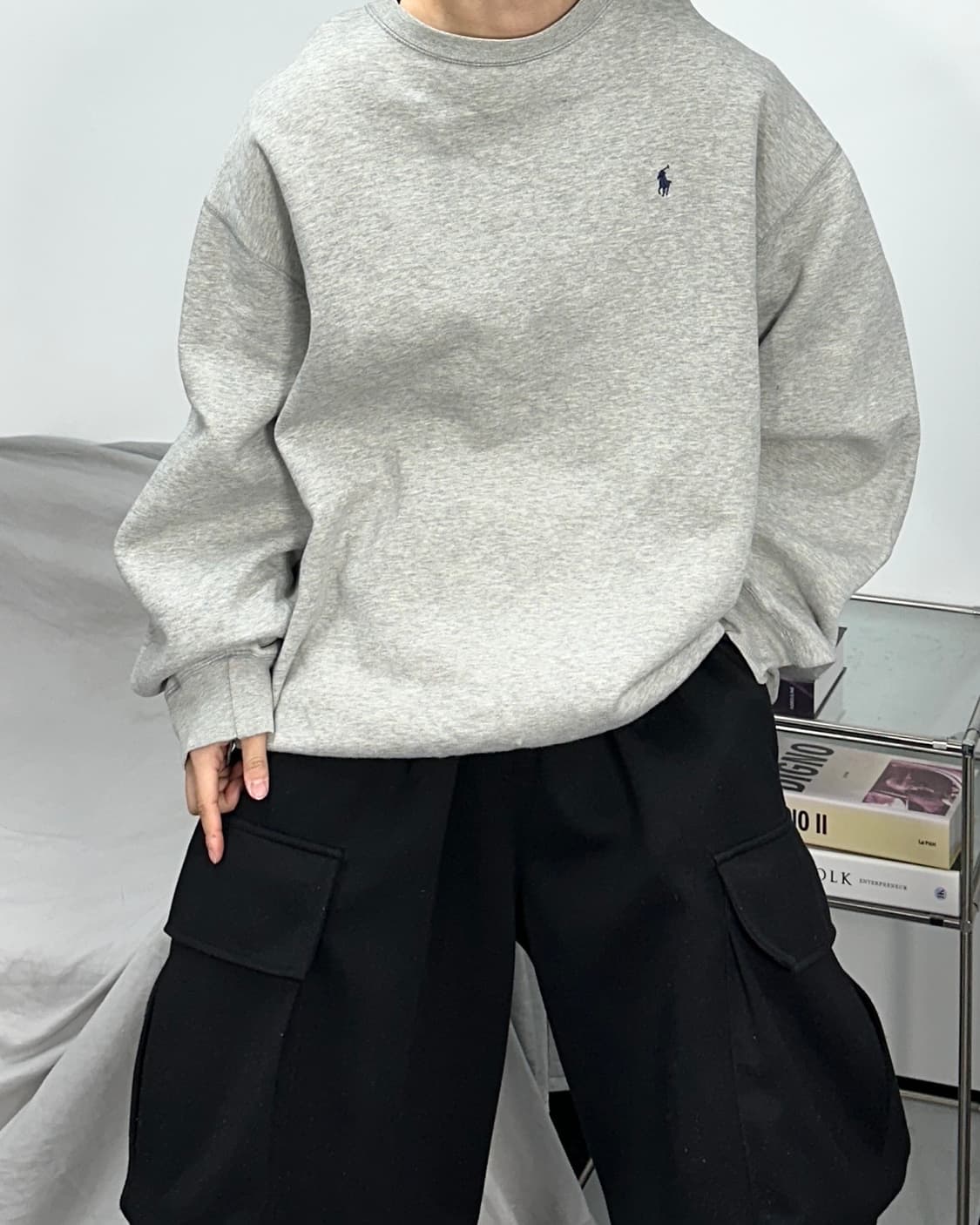 폴로 랄프로렌 블랙포니 맨투맨 2XL 상품이미지2