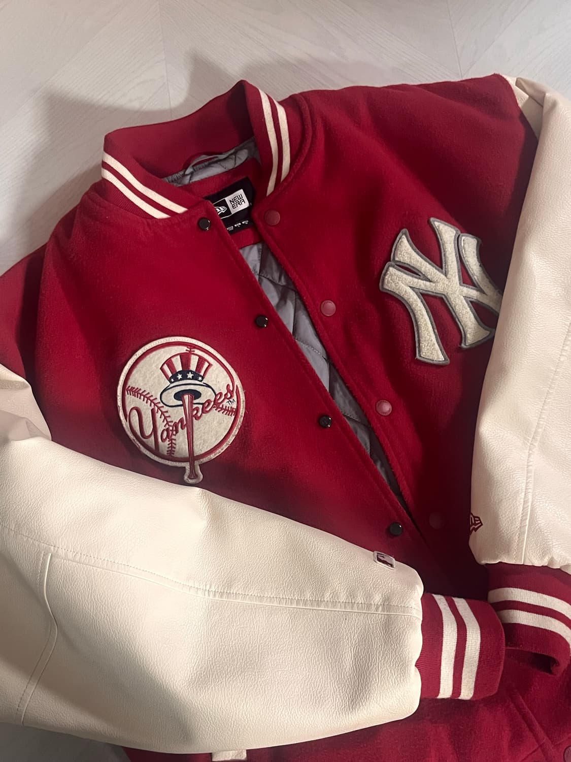 뉴에라 MLB 뉴욕 양키스 버건디 바시티 13783696 상품이미지1