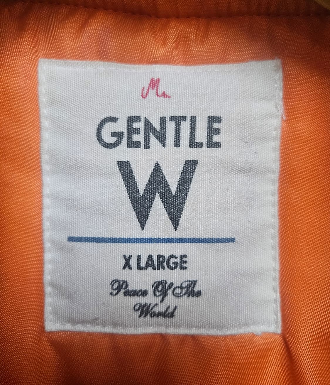 젠틀 플라잉타이거 항공점퍼 패딩 95 카키 봄버자켓 XD37 상품이미지5