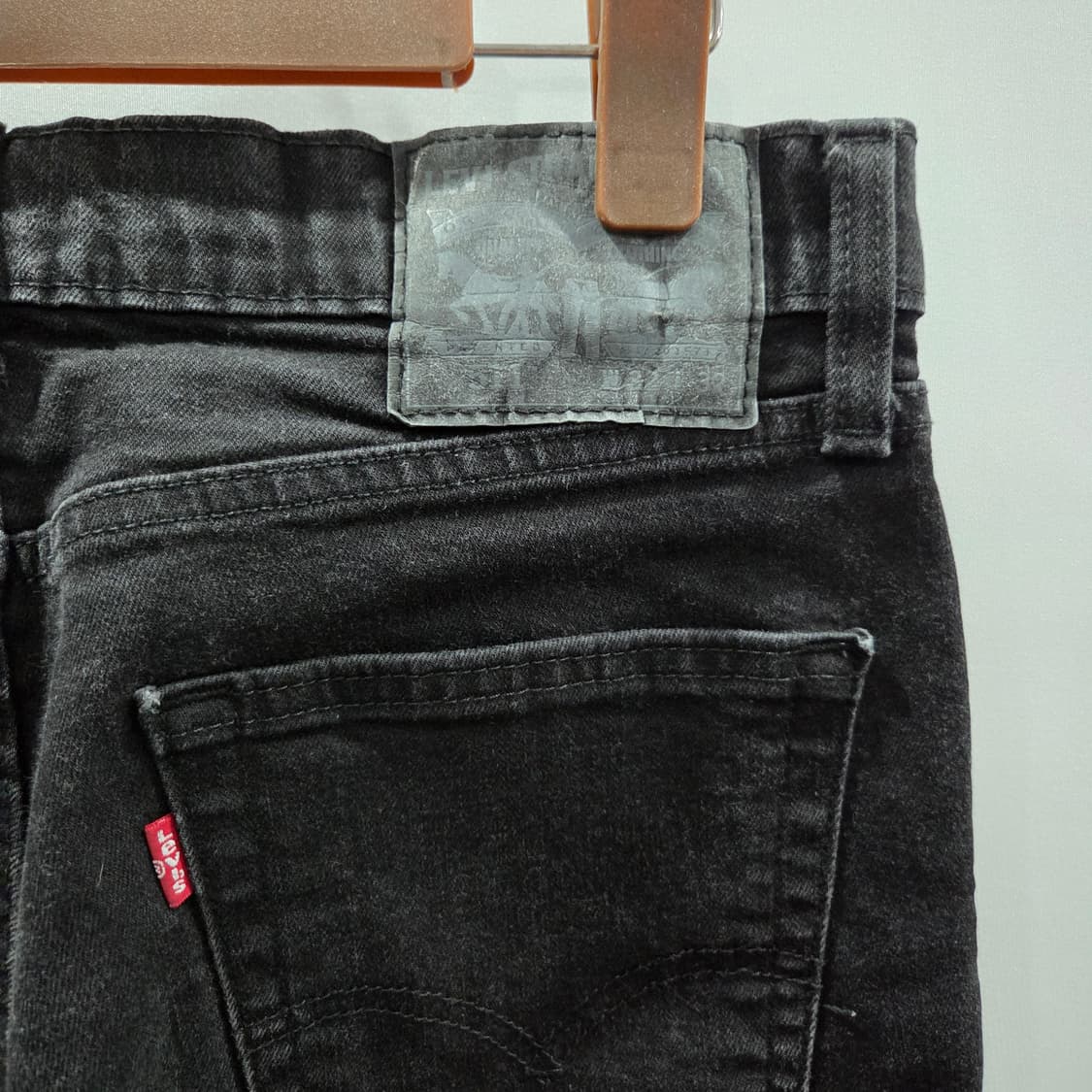 리바이스 511 흑청 데님팬츠 32/32 상품이미지4