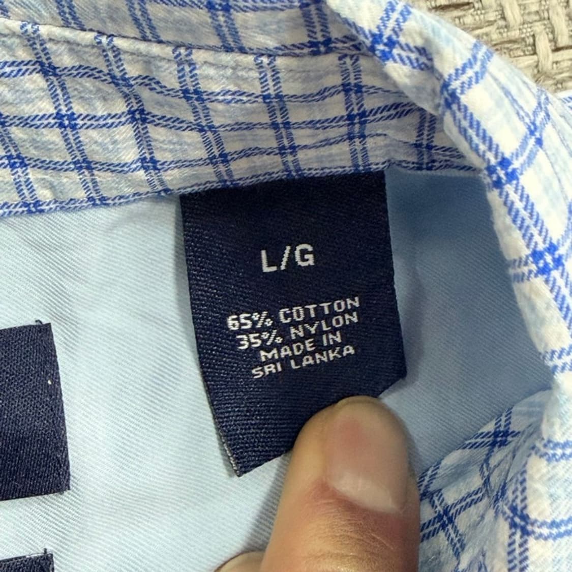 챕스 랄프로렌 체크 셔츠 v1881 상품이미지6