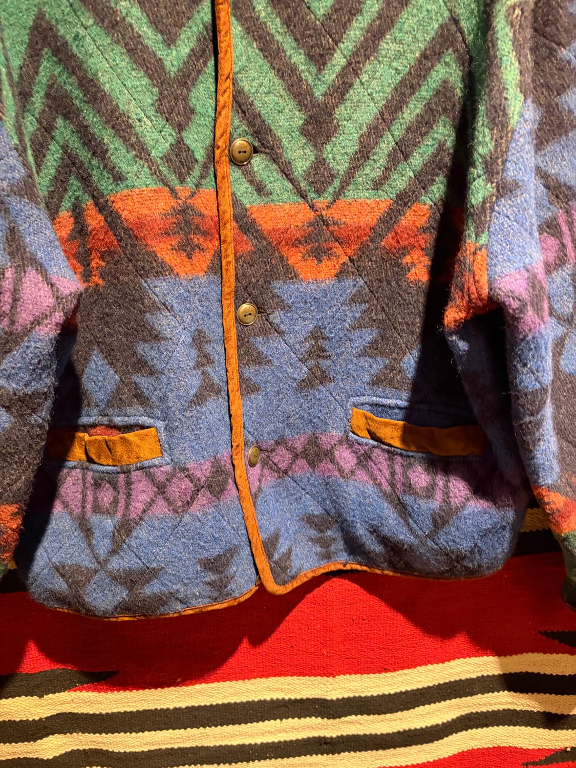 90s Foxrun navajo jacket / 네이티브 웨스턴 자켓 상품이미지7