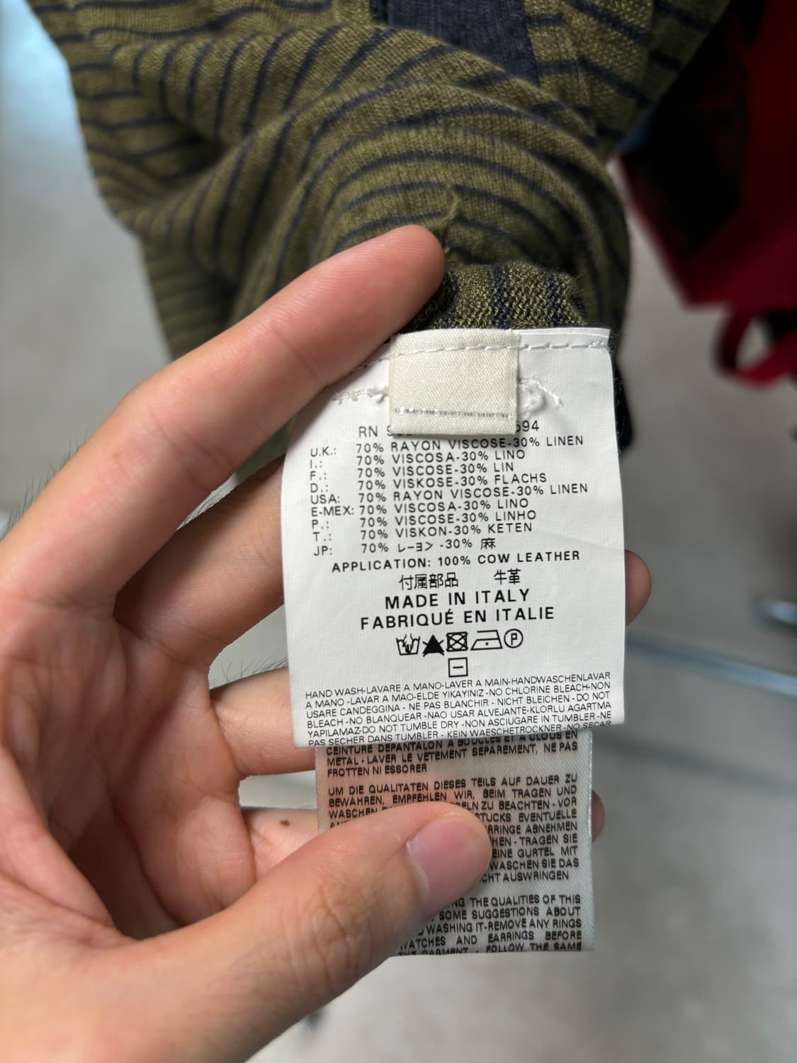 디젤 블랙 골드 반팔 가디건 상품이미지8