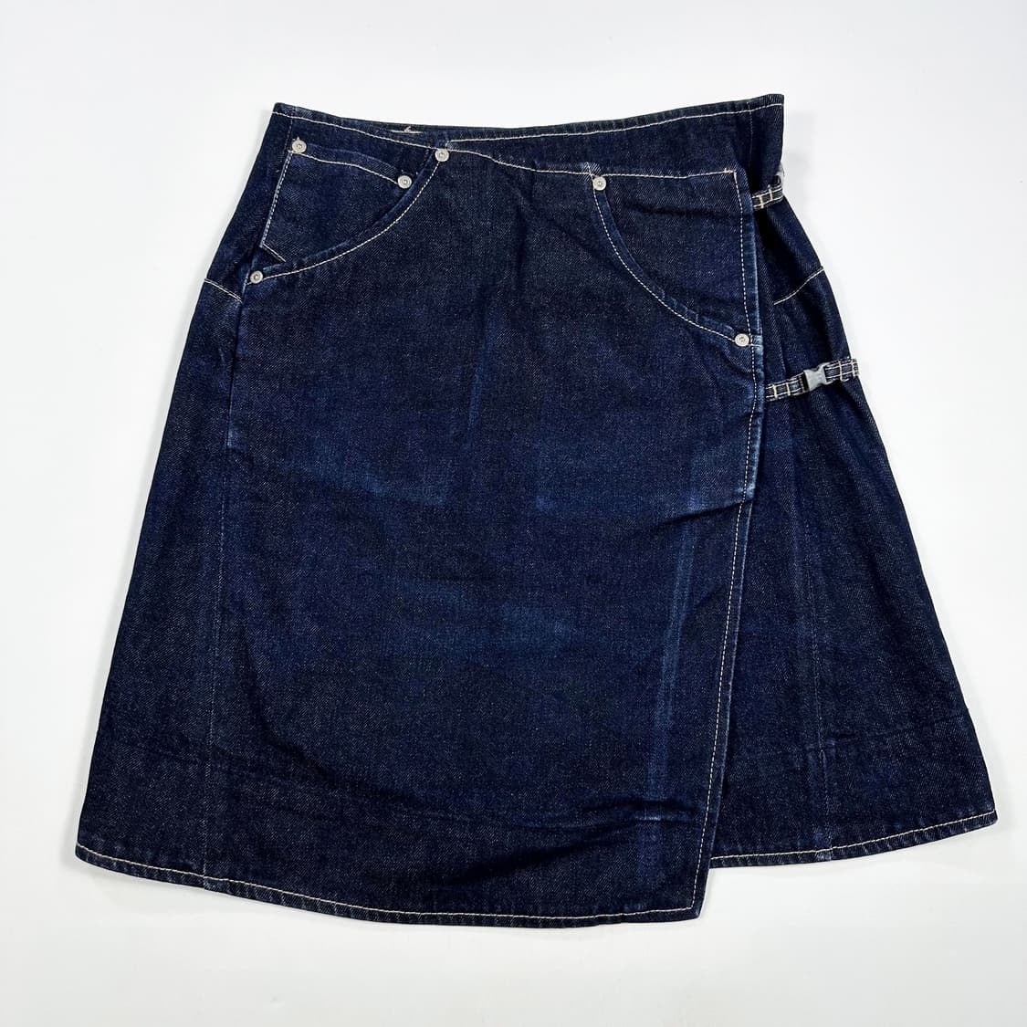 리바이스 엔지니어드 데님 스커트치마 (28인치 여성추천) 상품이미지1