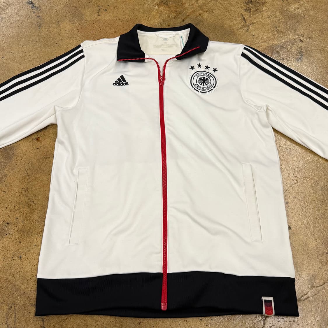 아디다스 흰검 독일 져지 트랙탑 110 상품이미지3