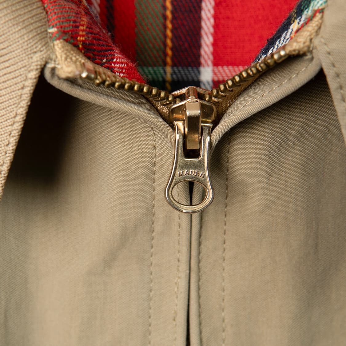 [110] MADEN 코튼 나일론 해링턴 자켓 베이지  상품이미지4