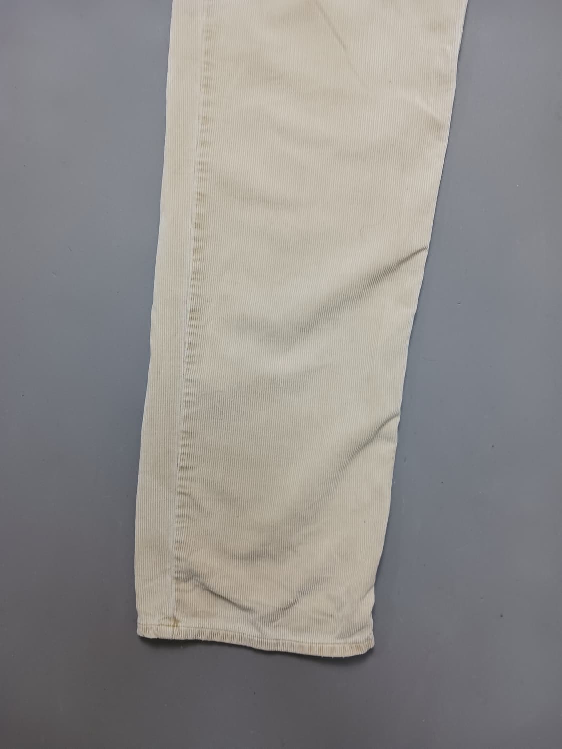 [33] 아르마니 진스 아이보리 J23 슬림핏 코듀로이 팬츠 상품이미지3