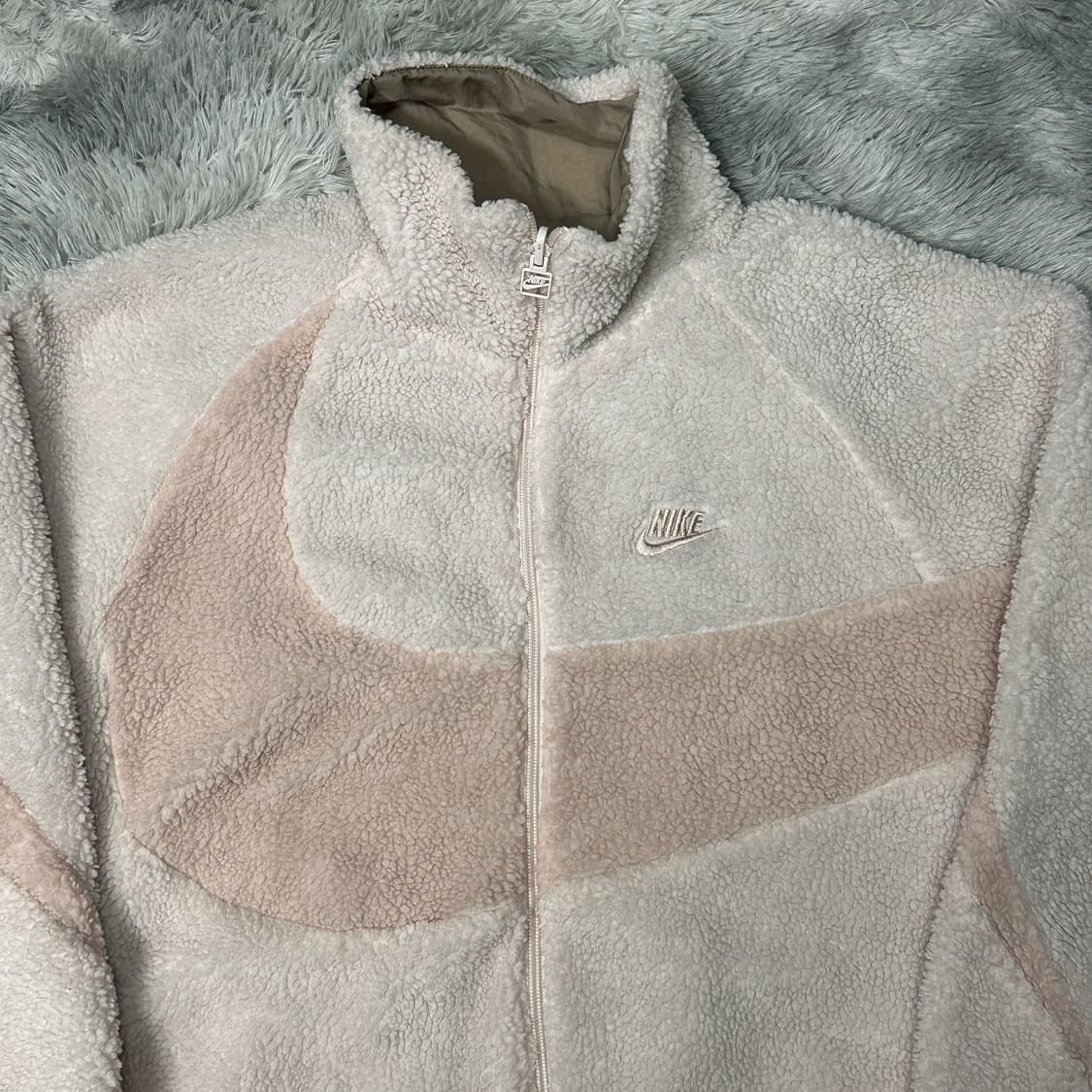 나이키 빅스우시 리버시블 소프트핑크 리버시블 점퍼 L 상품이미지2