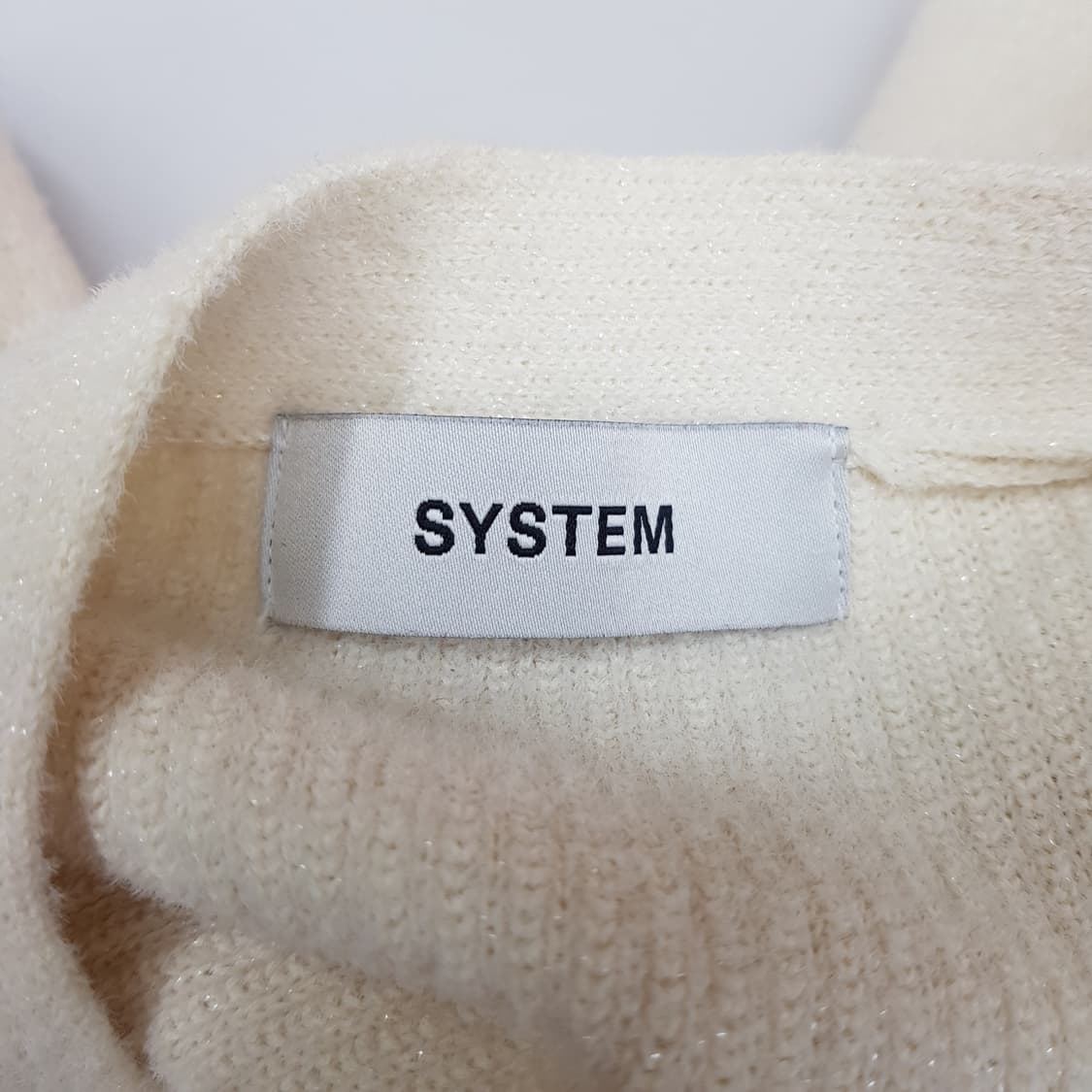 한섬 시스템  2021 글리터 가디건  F사이즈 상품이미지7