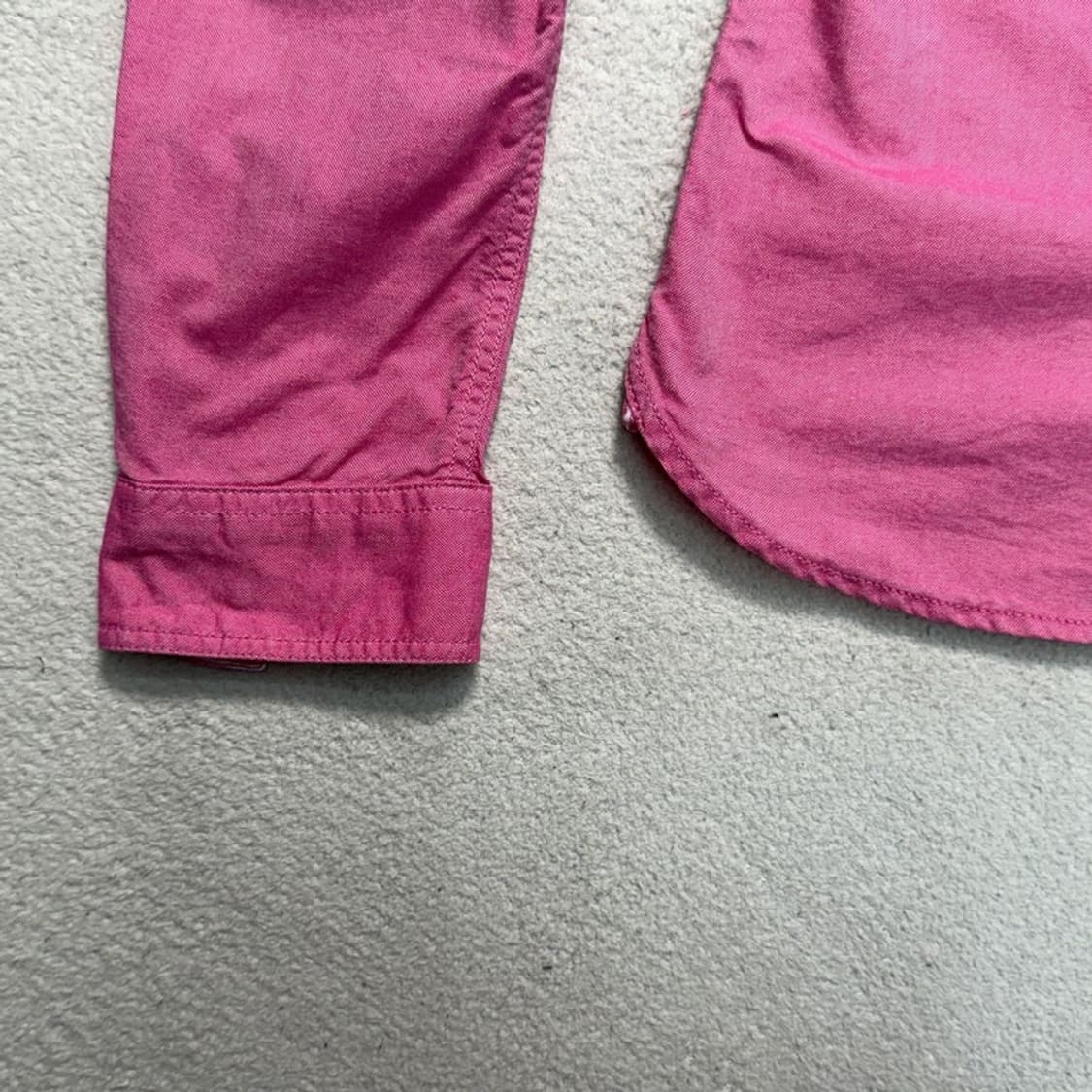 라코스테 레귤러핏 셔츠 핑크 38 상품이미지5