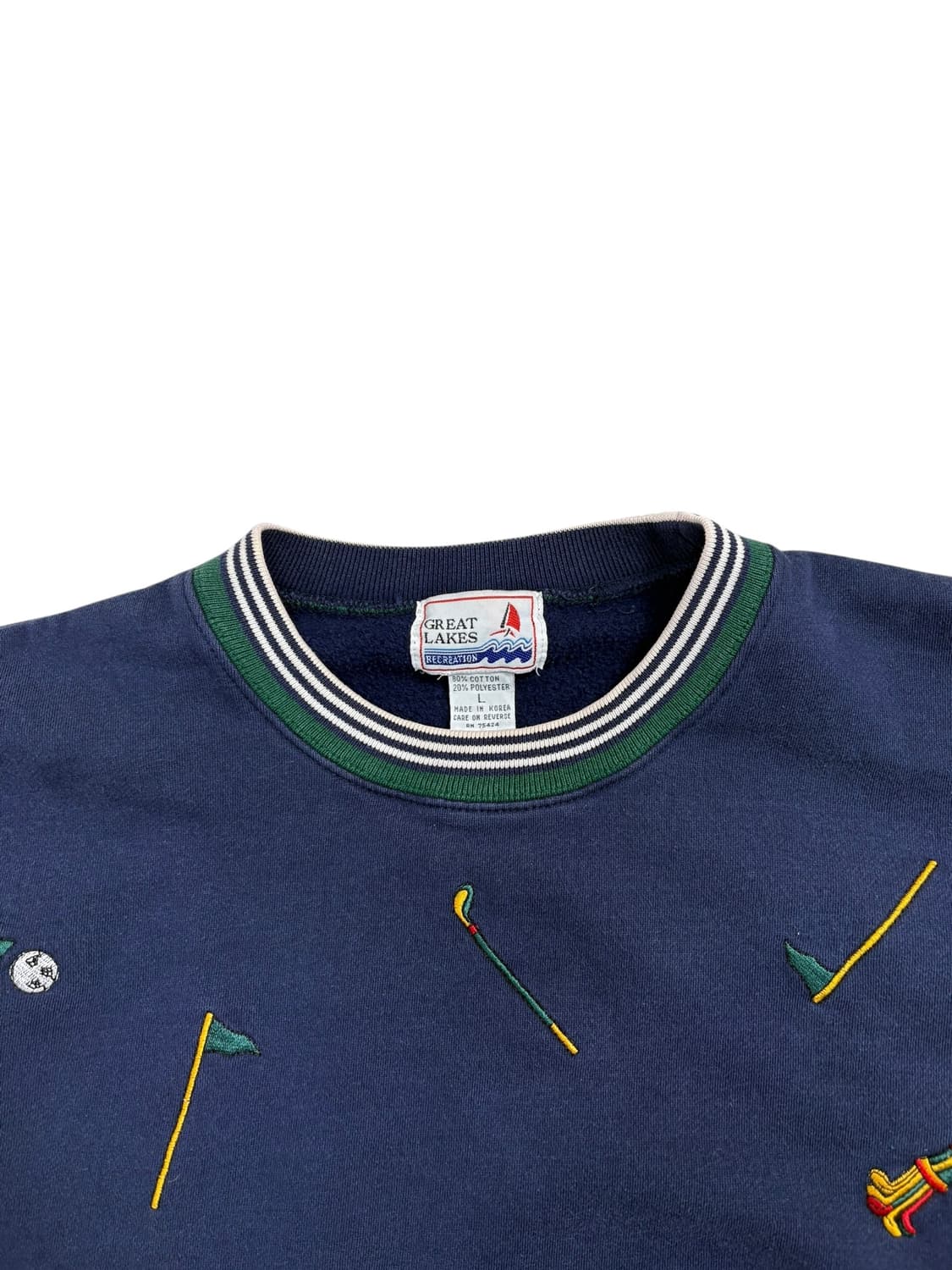 빈티지 Neil Martin 골프 클럽 자수 맨투맨 상품이미지4