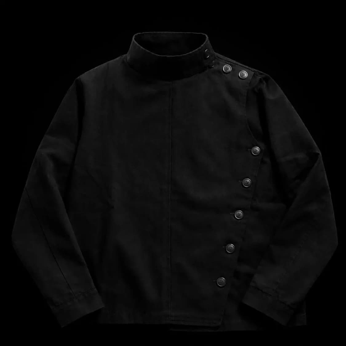 Asymmetric Stand Collar 펜싱자켓 상품이미지3