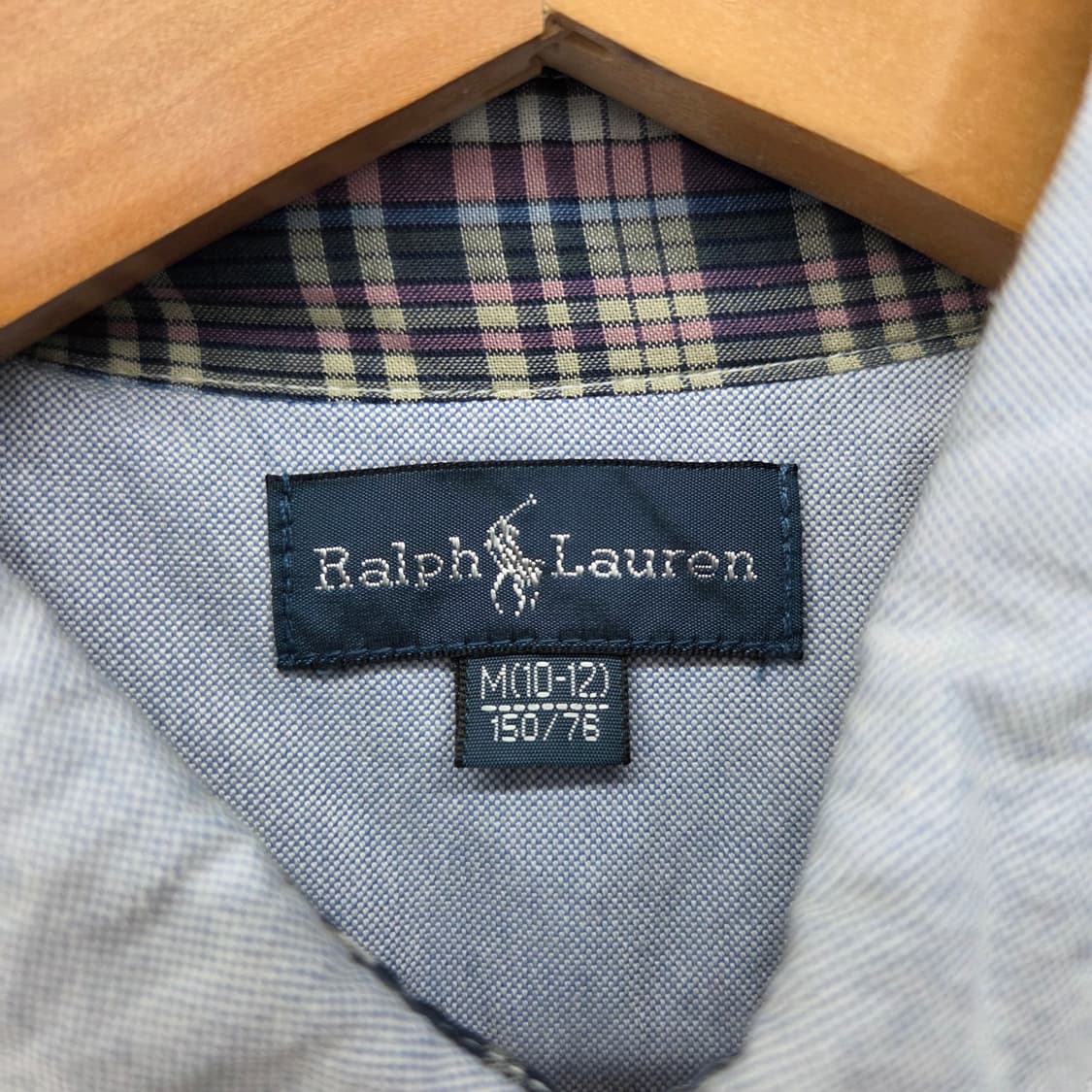 폴로 랄프로렌 셔츠 하늘색 빅포니 자수 여m 상품이미지4