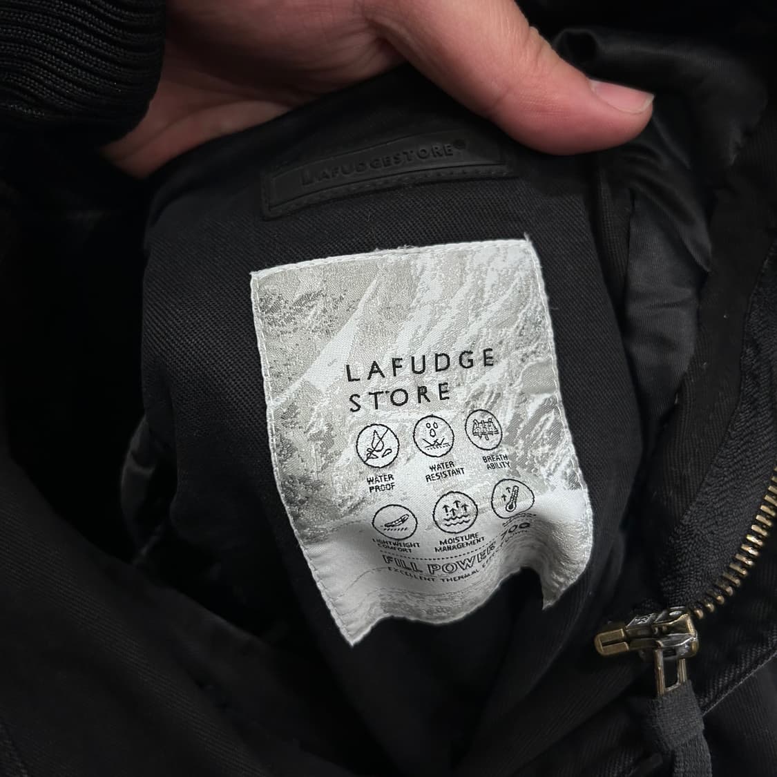 라퍼지스토어 M-65 덕다운 누빔 개파카 상품이미지3