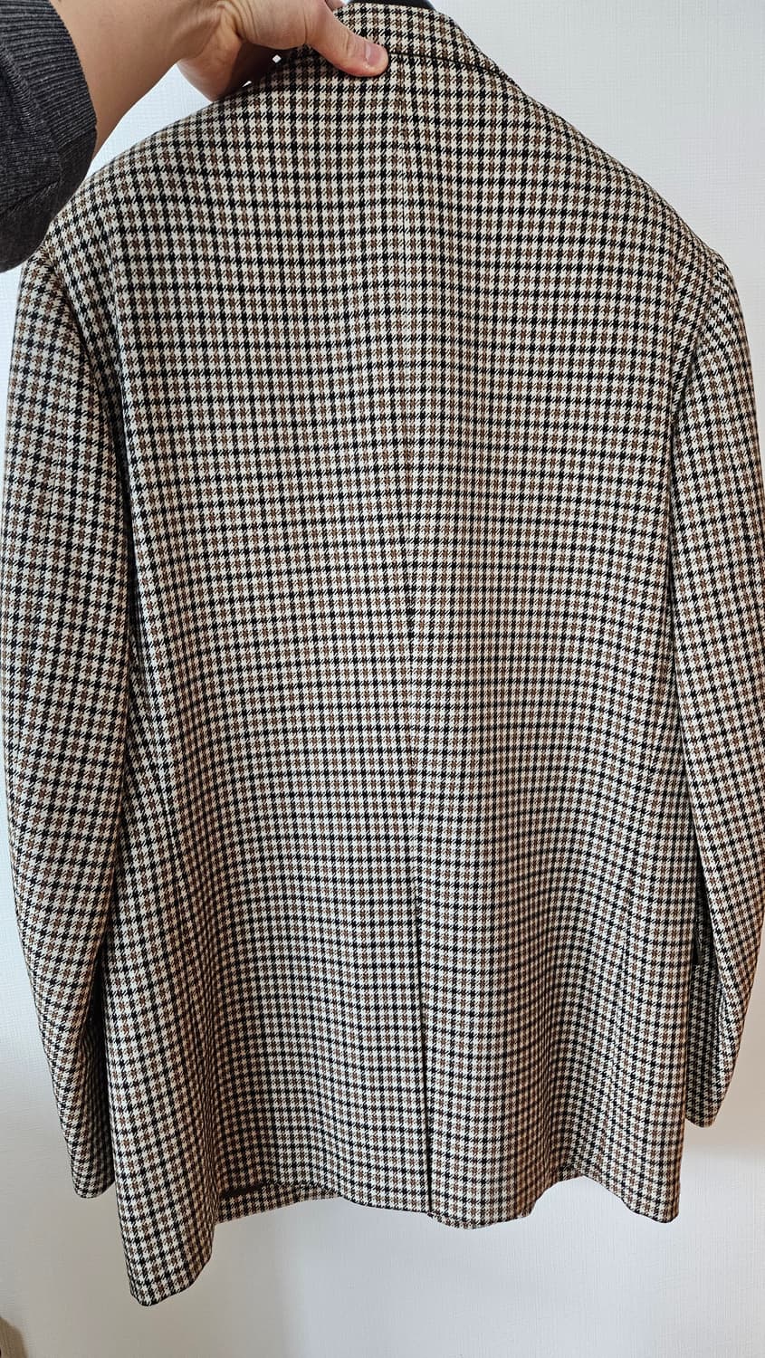 옥스포드 클로스 Oxxford 체크 블레이저 XL 110 상품이미지2