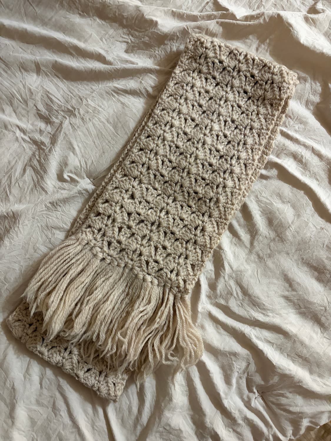 빈티지 크로셰 머플러 상품이미지2