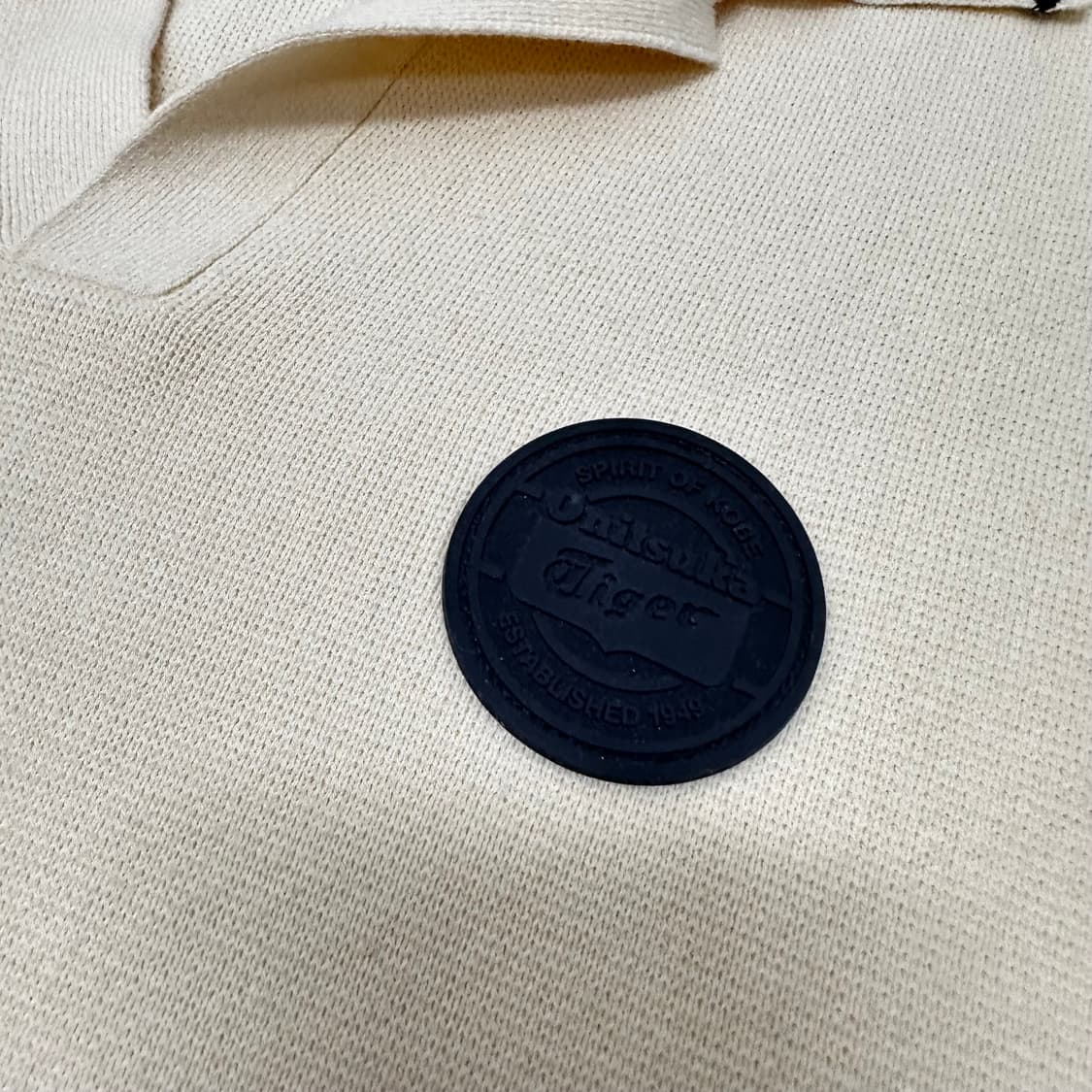 오니츠카타이거 니트 반팔티셔츠 M 상품이미지4