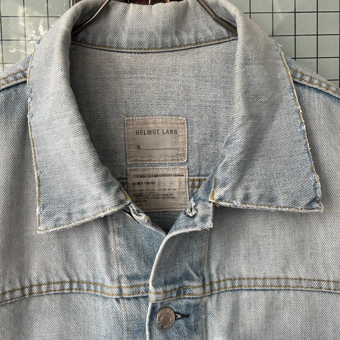 00s 헬무트 랭 type 1 데님 자켓 상품이미지6