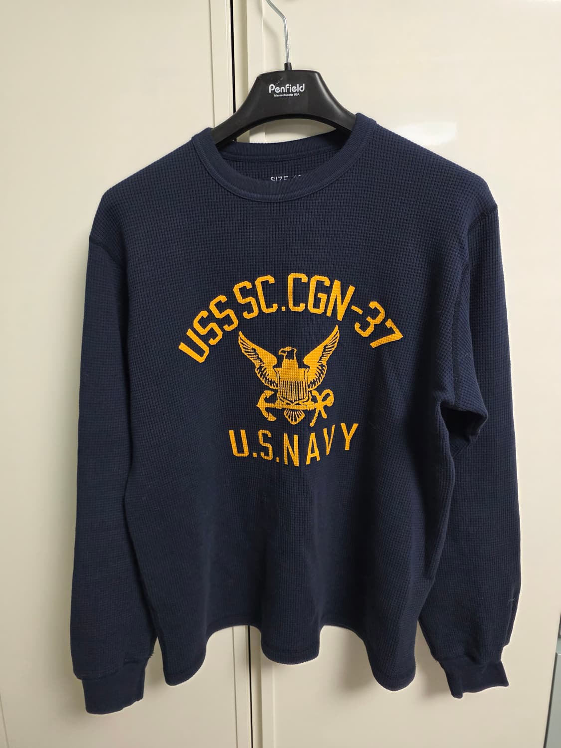 40 아웃스탠딩 와플티셔츠(새상품) 상품이미지1