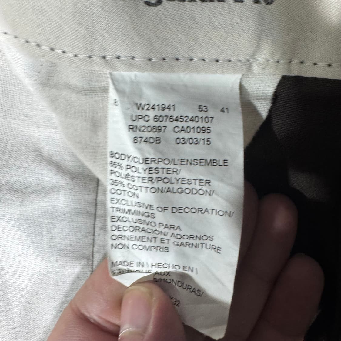 디키즈 874 코튼팬츠 브라운 ( 31/OLD-8180 ) 상품이미지4