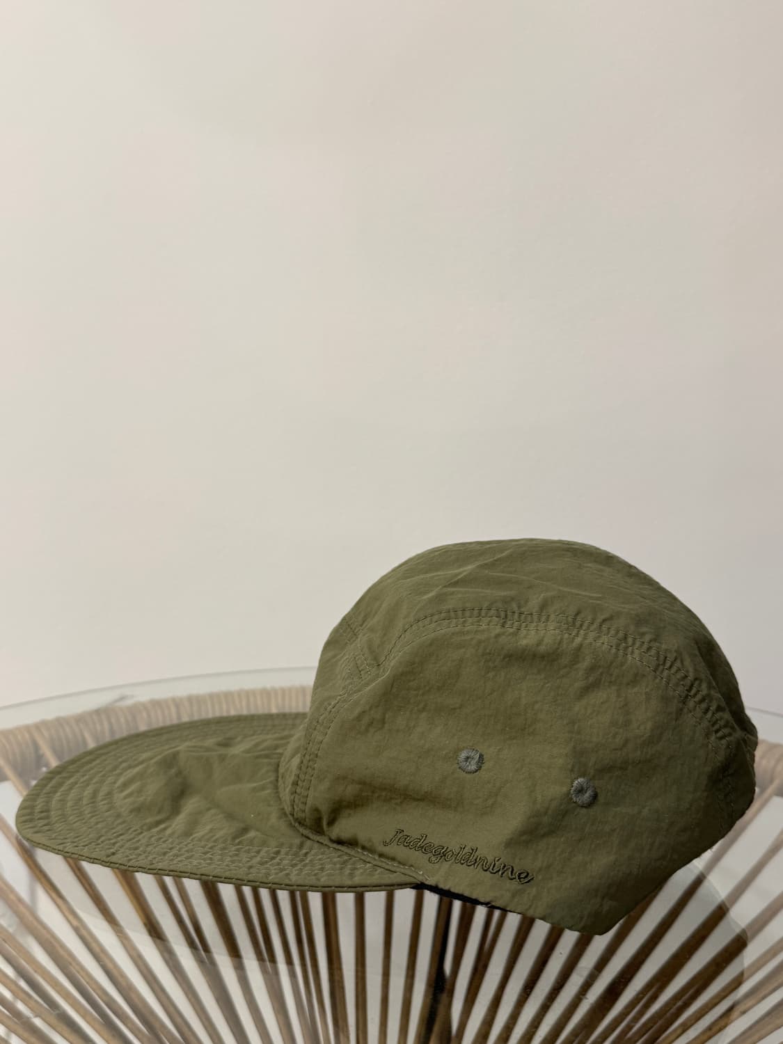 제이드골드나인 캠프캡 카키 상품이미지4