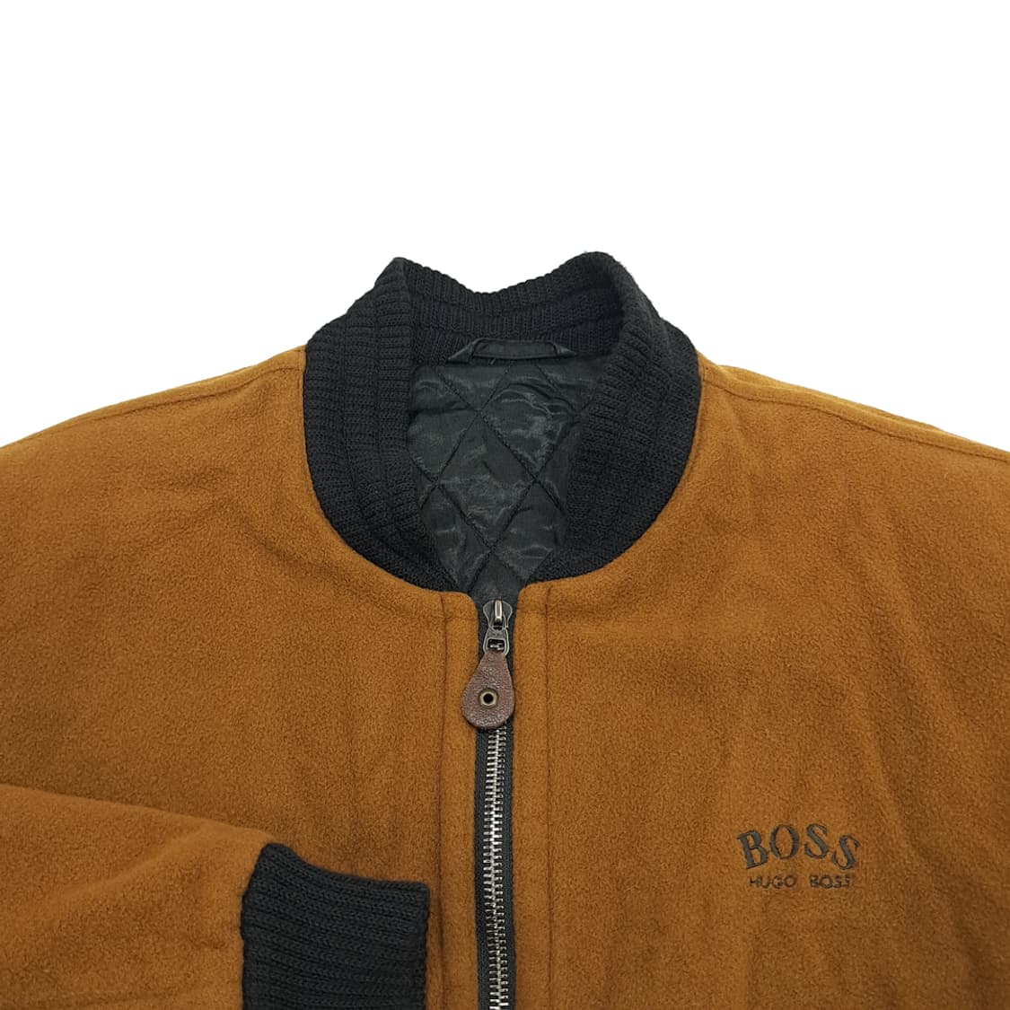 CN733 XL 휴고 보스 80s 울 캐시미어 봄버자켓 상품이미지2