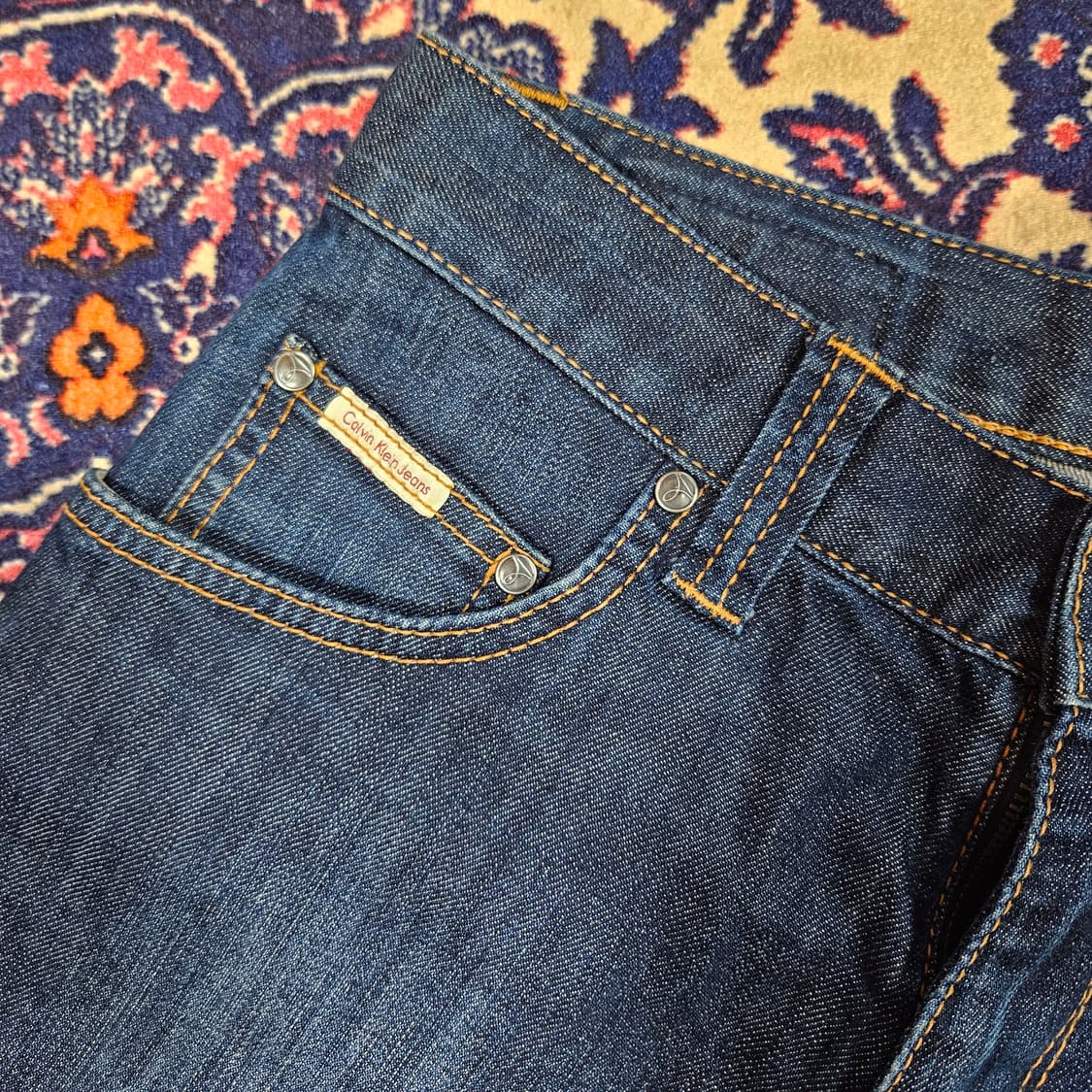 켈빈클라인 오리지널 스트레이트 데님 팬츠 w 29 size 상품이미지6