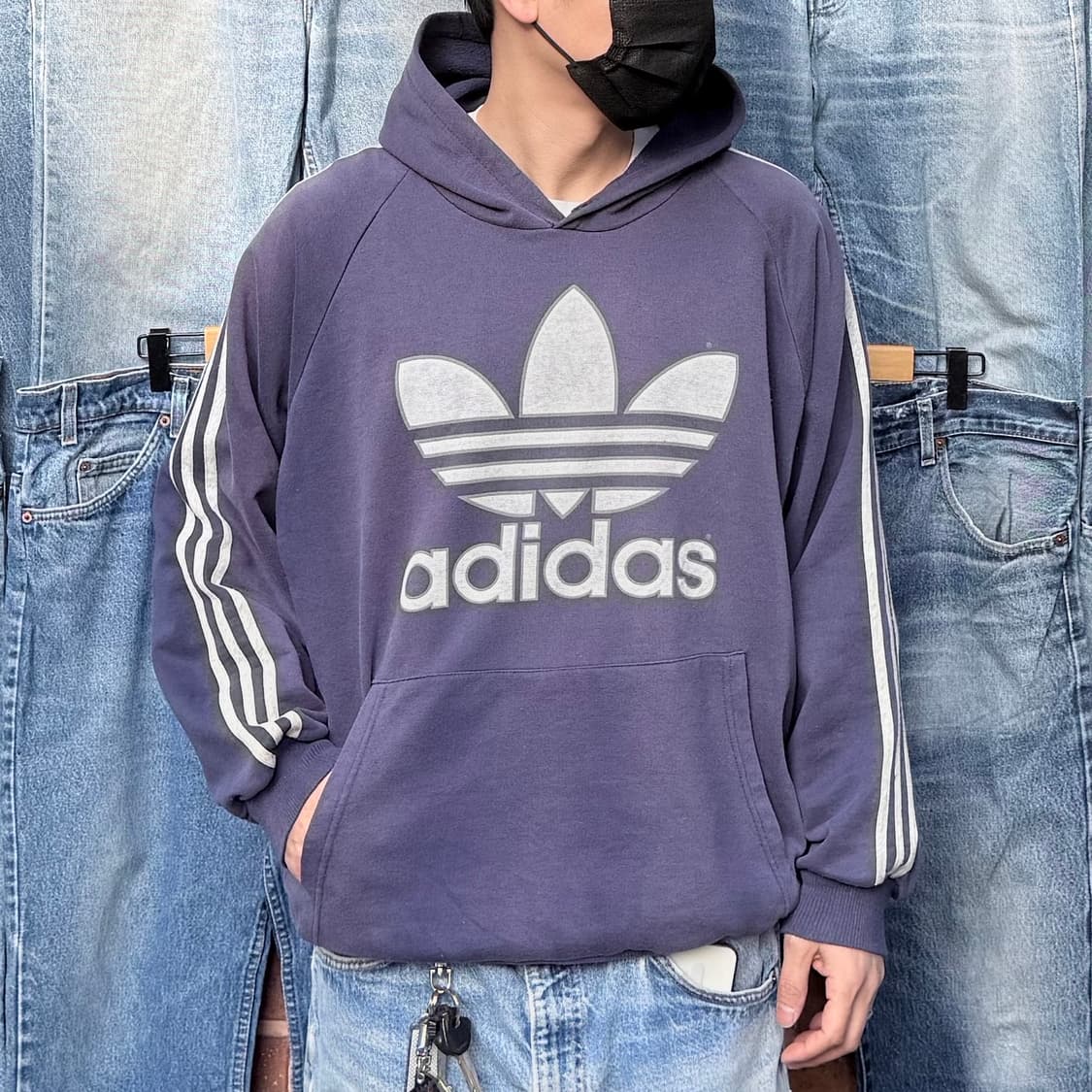 80s 아디다스 페이딩 후드 (105) 상품이미지1