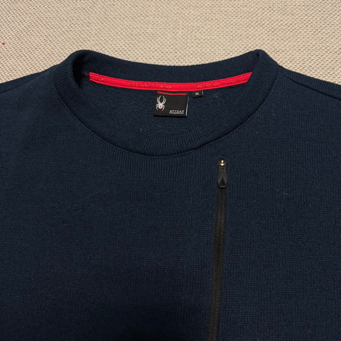 스파이더 빅로고 플리스 맨투맨 상품이미지2