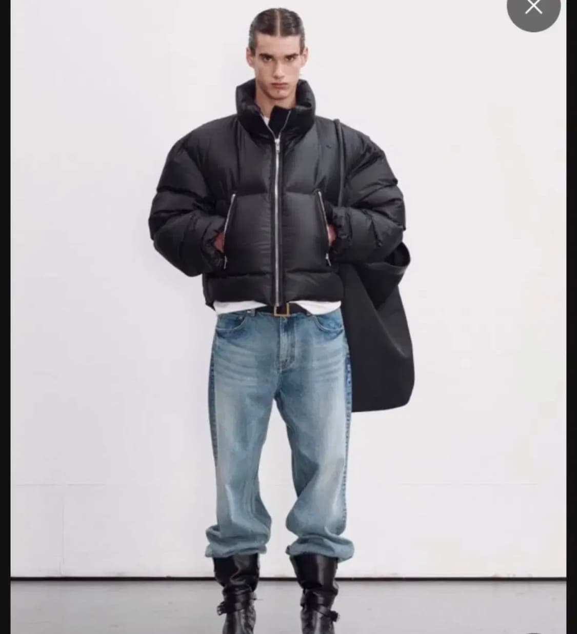 렉토 샤이닝 구스다운 패딩 M사이즈 상품이미지1