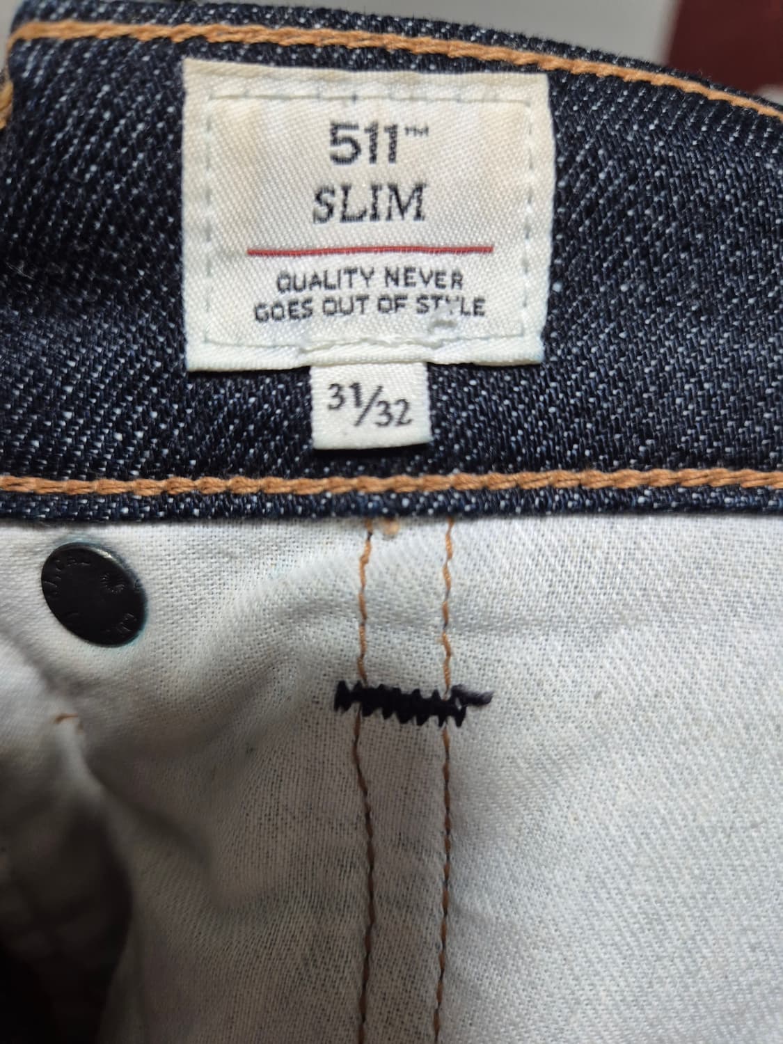 [31]리바이스511 메이드앤 크래프트 재팬 데님청바지 스판 상품이미지6