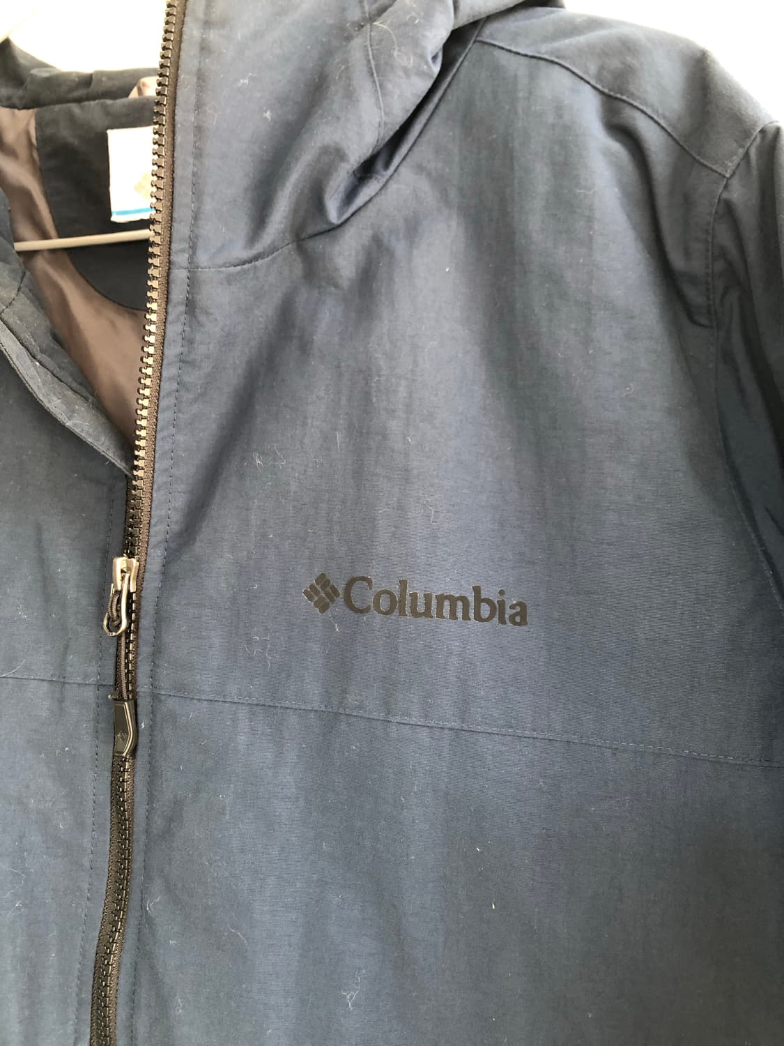 콜롬비아 네이비 바람막이 상품이미지3