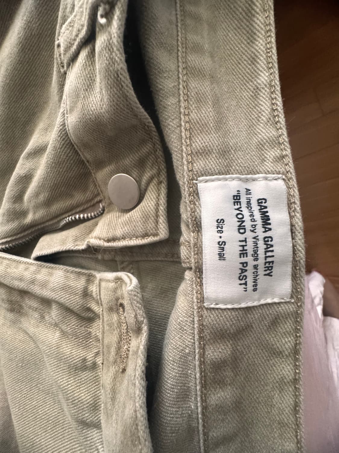 감마갤러리 와이드 더블니 카펜터팬츠 s 상품이미지5