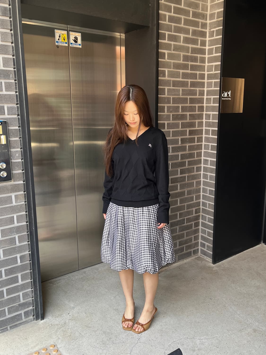 Rene 르네 벌룬 스커트 상품이미지3