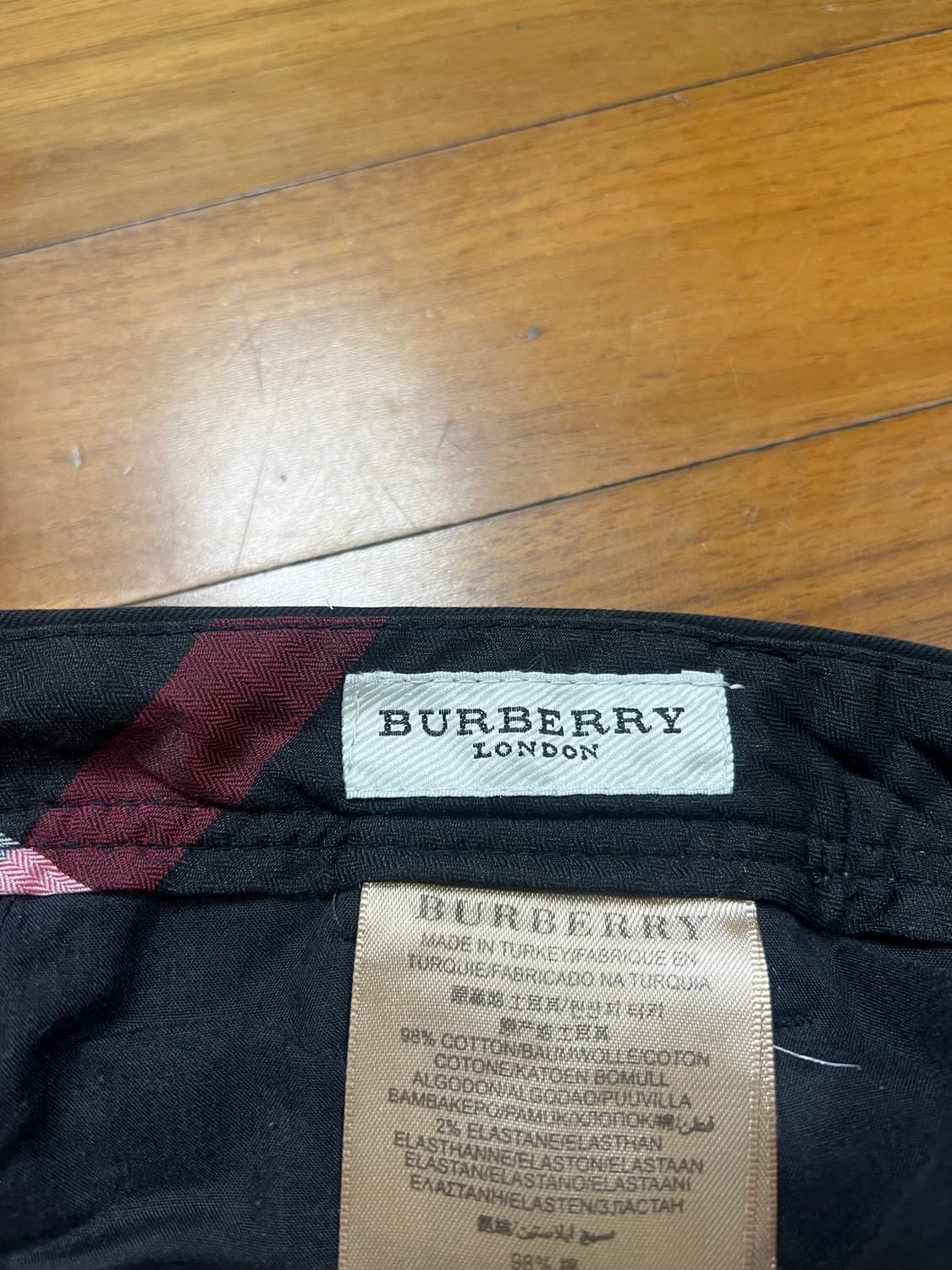 버버리 치노팬츠 다크네이비 상품이미지4