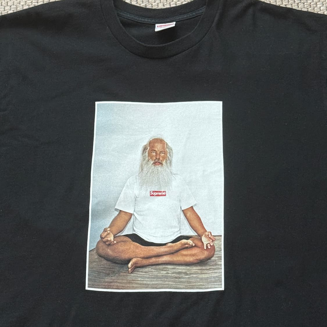 슈프림 릭루빈 티셔츠 블랙 21FW Supreme Rick Rubin 상품이미지2