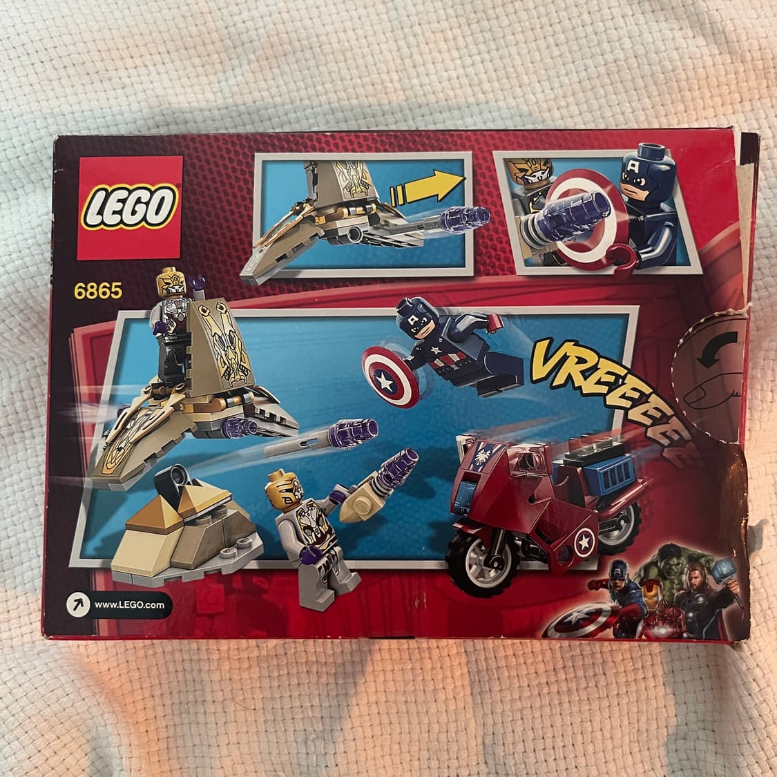 LEGO 레고 코리아 정식 수입품 마블 캡틴 아메리카 어벤저스 6865 상품이미지3