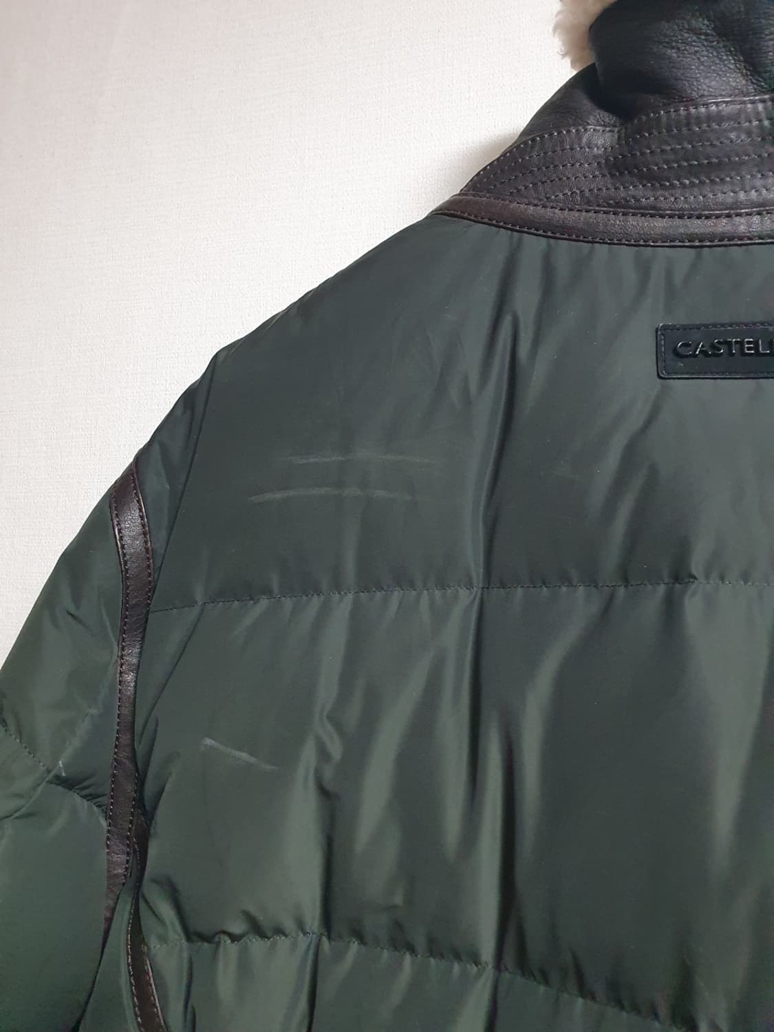 택포가 까스텔바작 양가죽 구스다운 패딩 105   상품이미지7