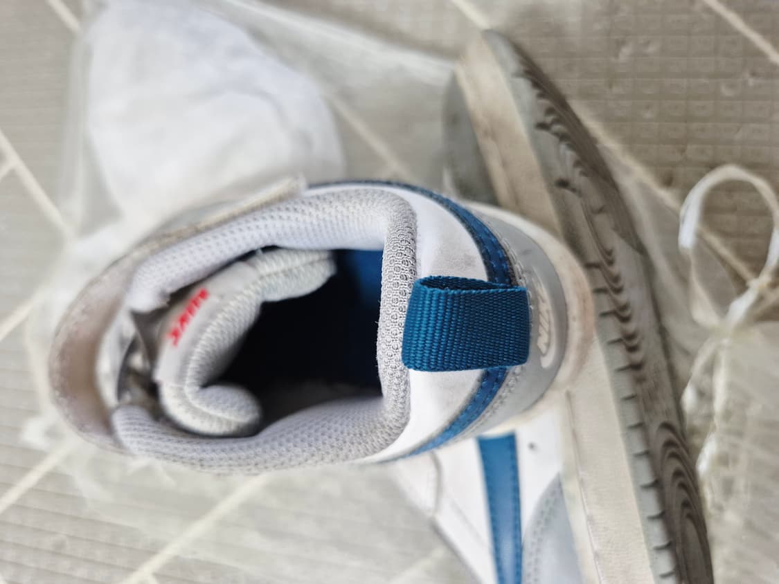 유아동 나이키 흰/회/파 유아 운동화 상품이미지5