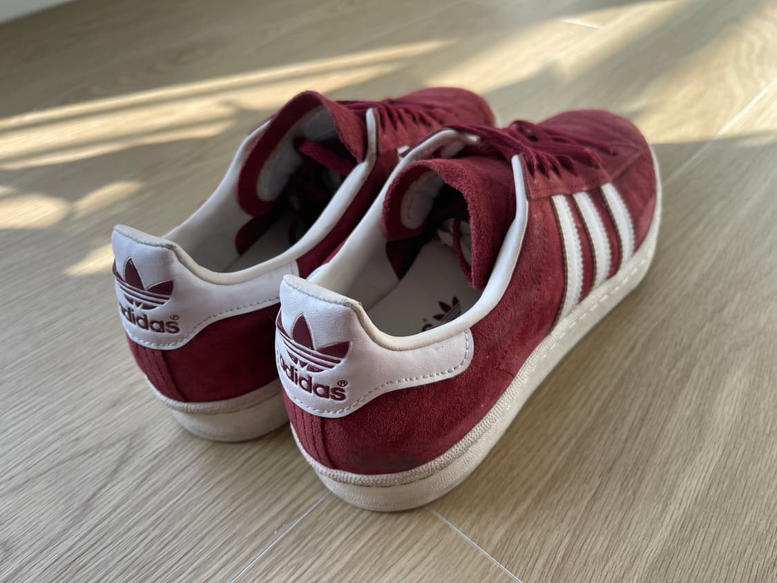 아디다스 캠퍼스 버건디 255 상품이미지4