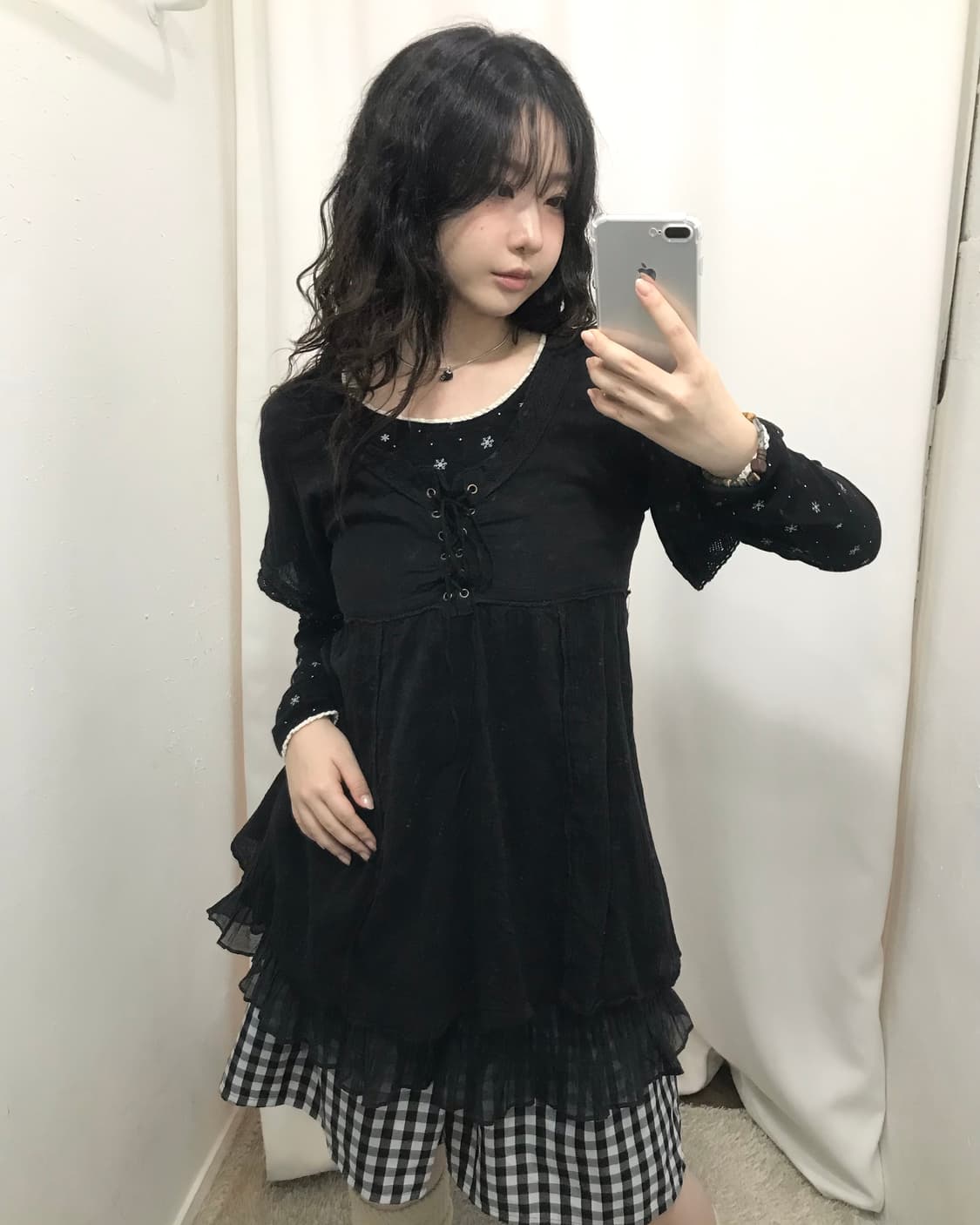 블랙 레이어드 코디 세트 🖤 상품이미지3