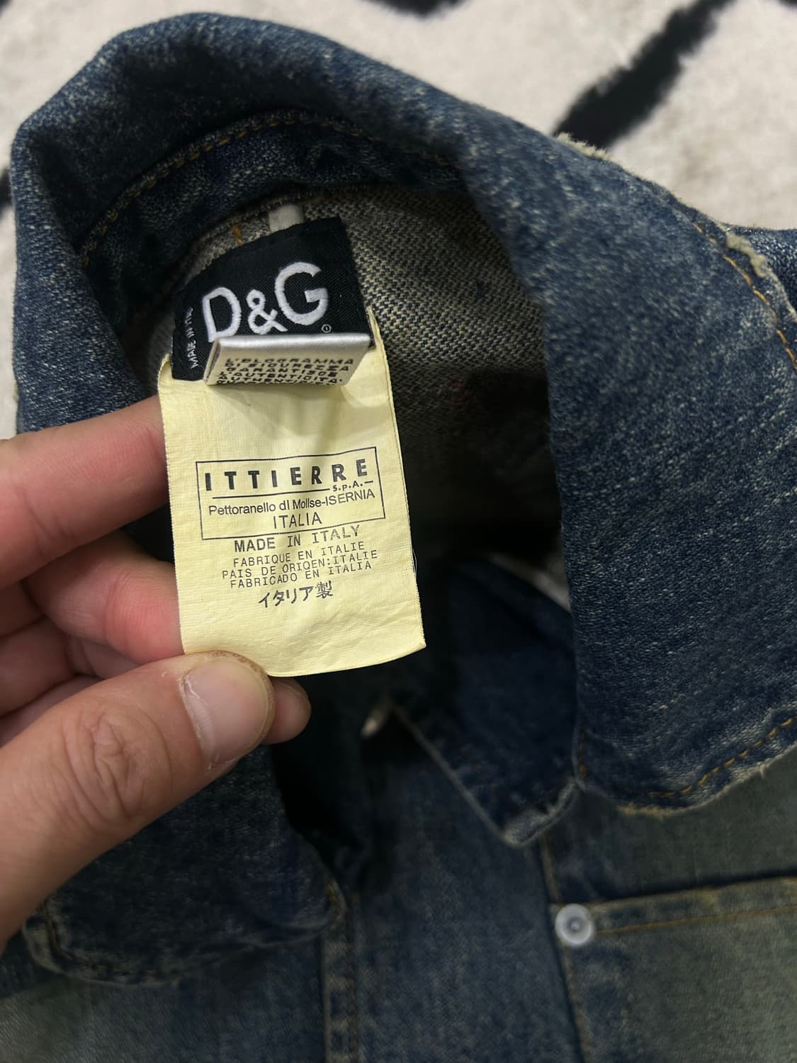 [M]돌체앤가바나 데님 블레이저 자켓 상품이미지7