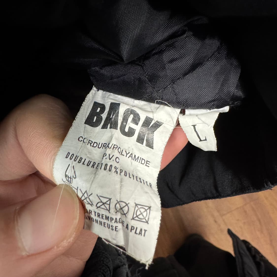 00s 백시큐리티 레이싱자켓 퓨리건 패치 로고 포인트 레드 블랙 상품이미지6