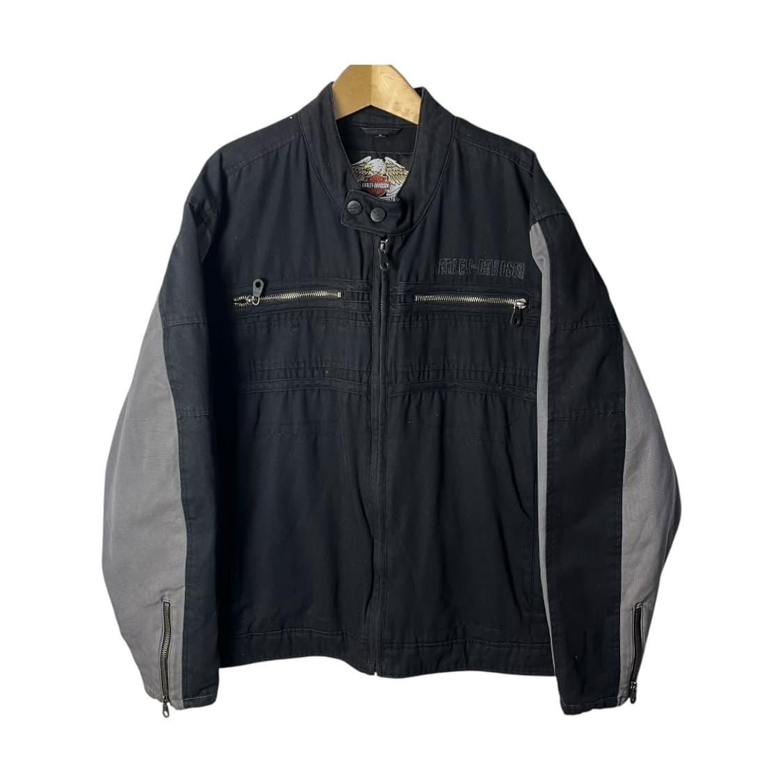 [Harley Davidson] 할리데이비슨 00's 코튼 라이더자켓 상품이미지1