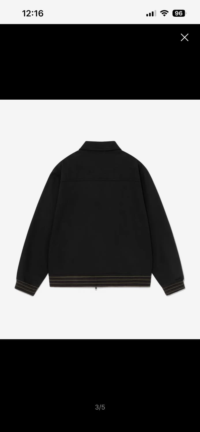 TCM mini logo pocket work jacket s사이즈 블랙 상품이미지2