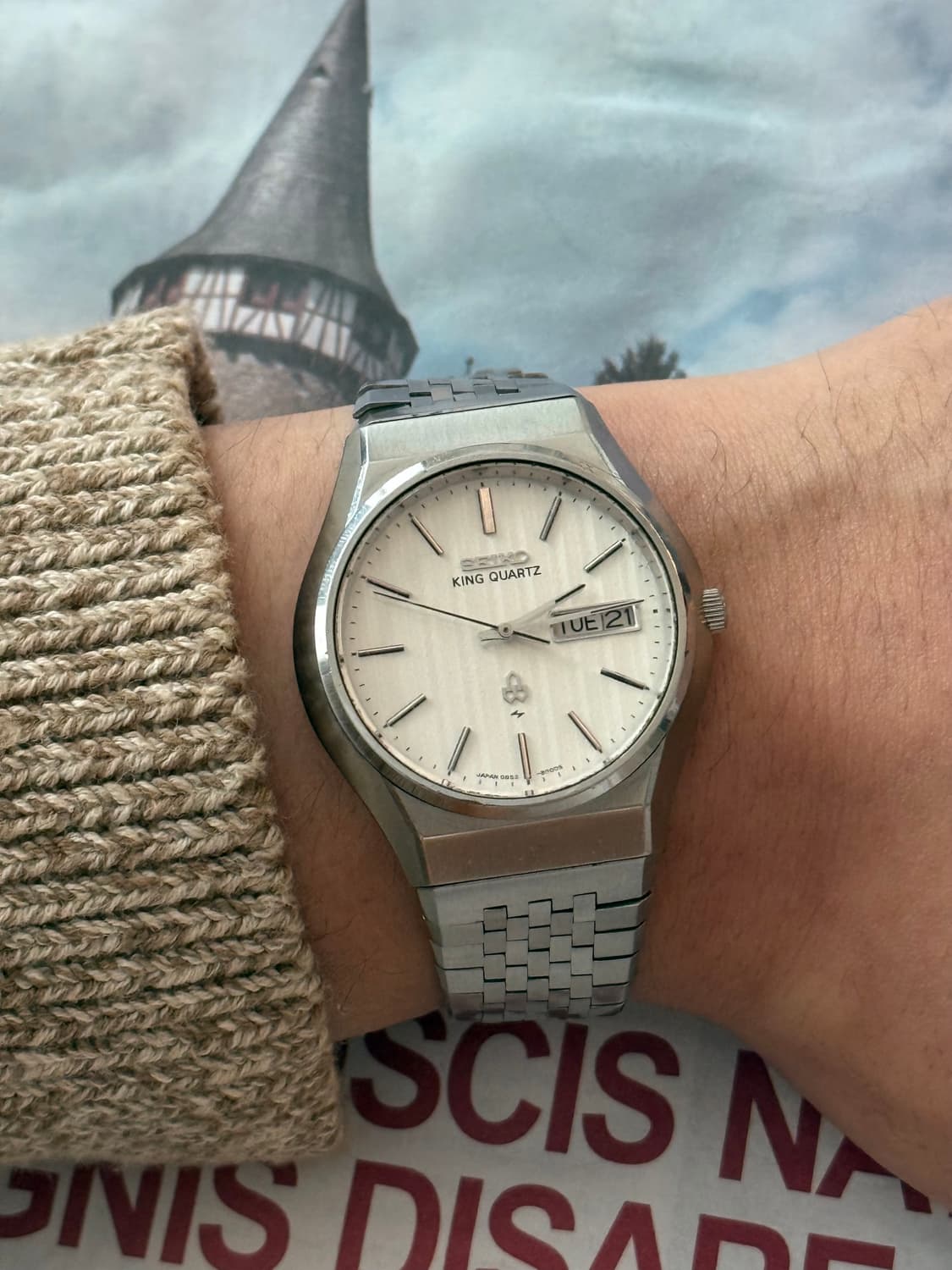 Seiko 세이코  King Quartz 핀스트라이프 데이-데이트 상품이미지9