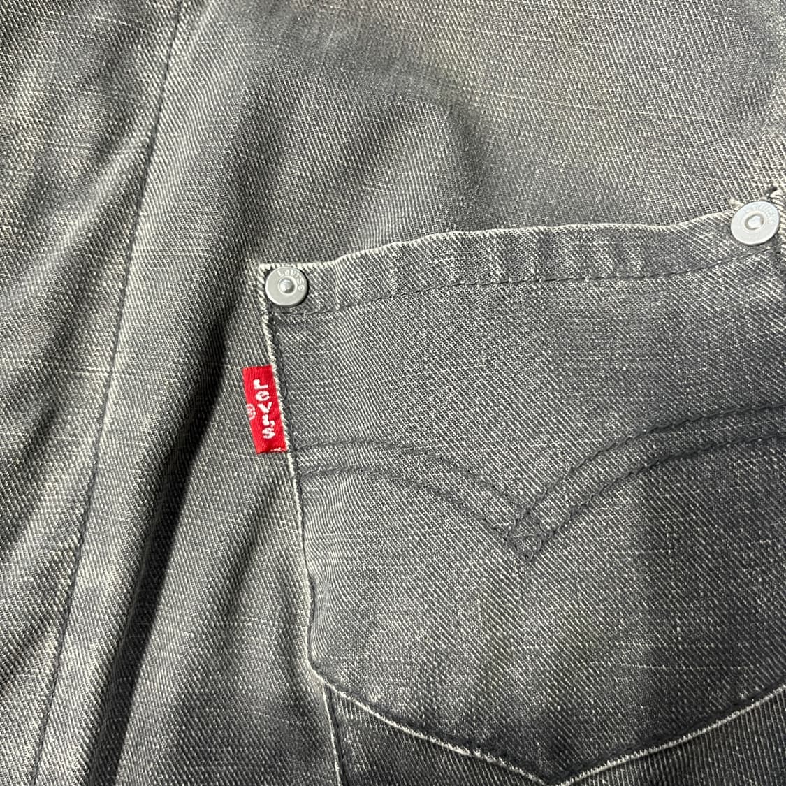 리바이스 엔지니어드진 크롭 데님 자켓 상품이미지3