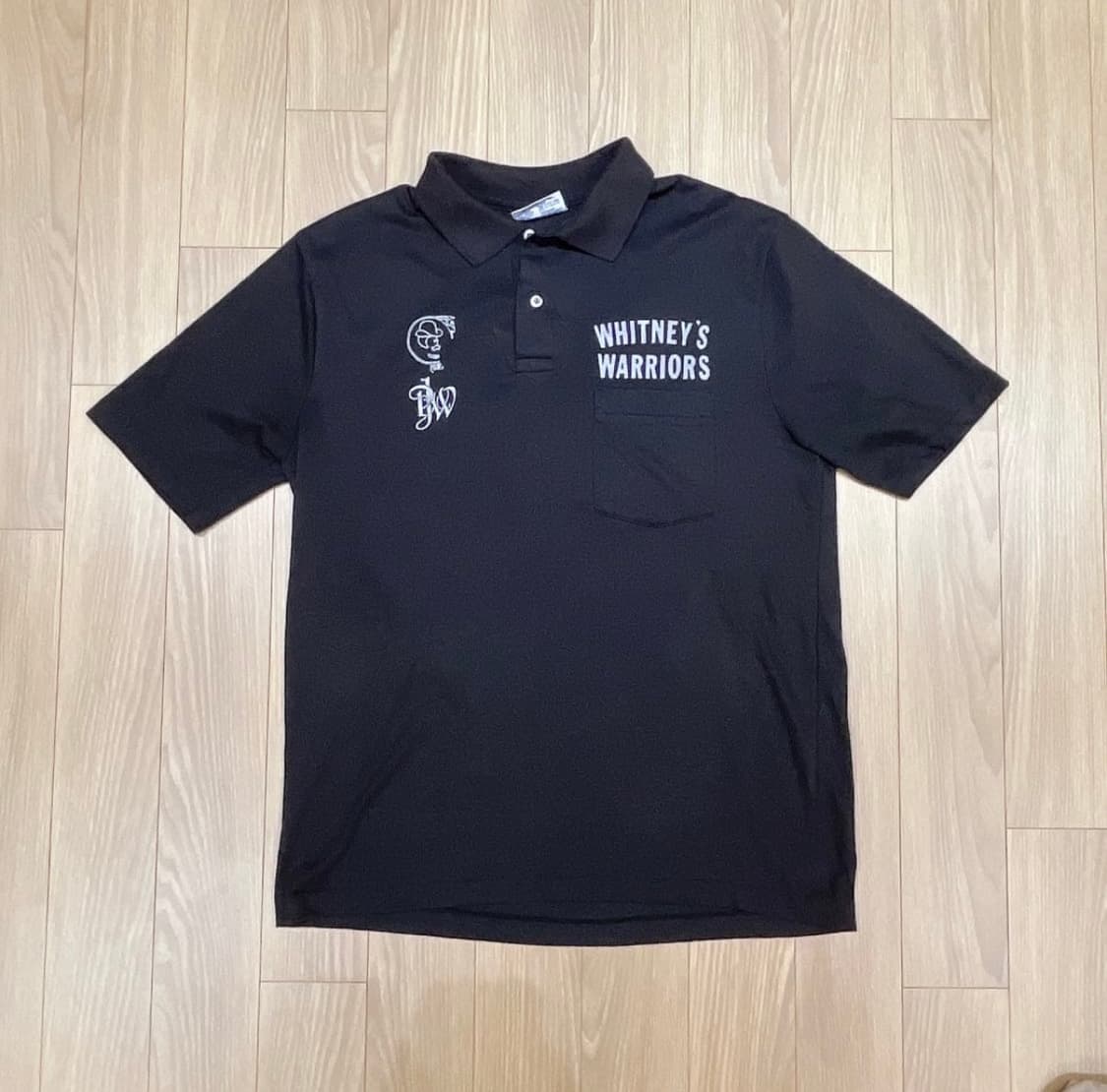 80s usa 헤인즈 폴로 티셔츠 싱글스티치 상품이미지1